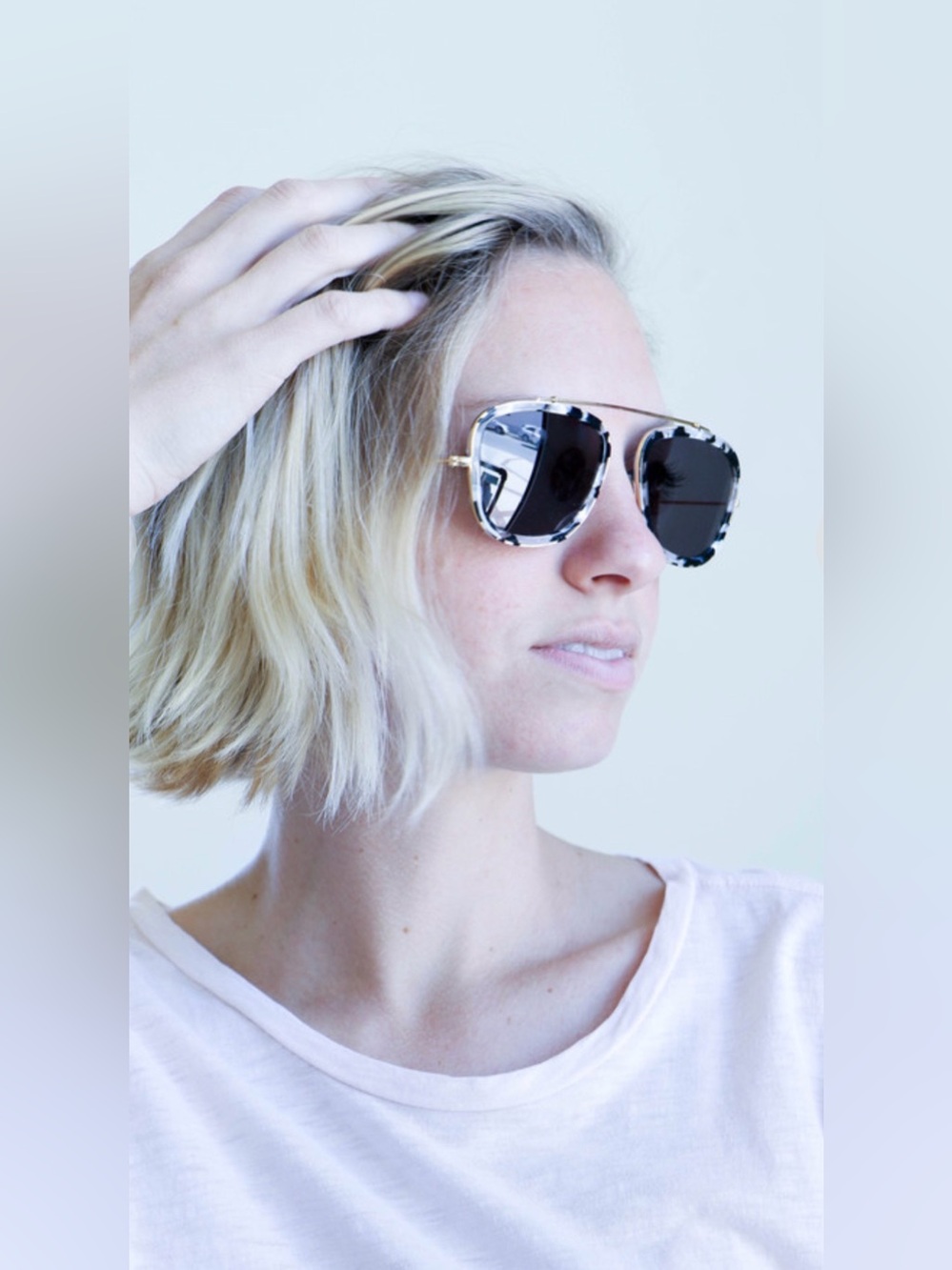 Krewe Du Optic Huey Sunglasses in Interstellar
